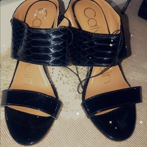 Lorinda Croc-embossed mules